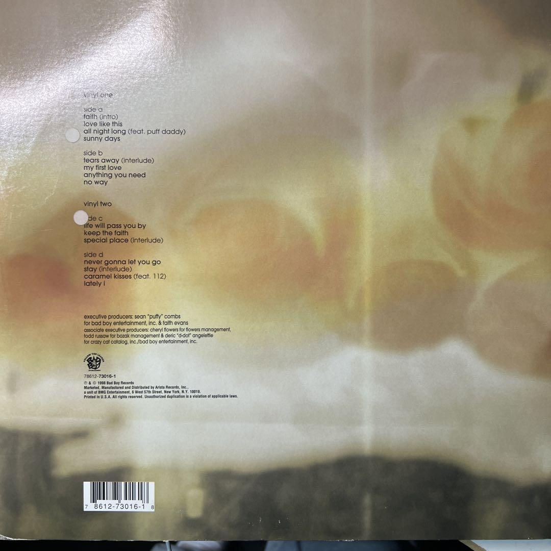 Faith Evans Keep The Faith レコード　LP 2枚組