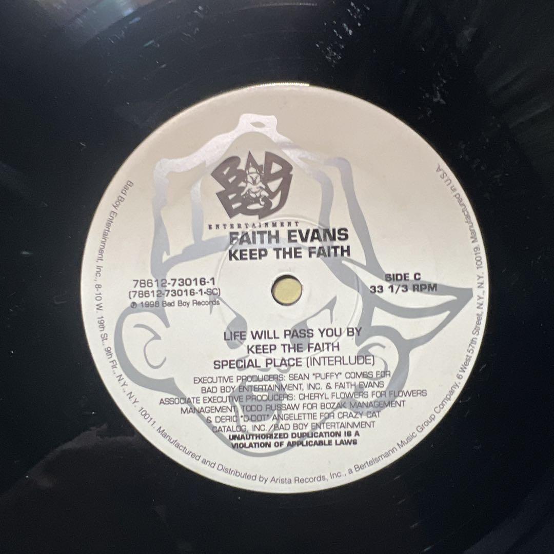 Faith Evans Keep The Faith レコード　LP 2枚組
