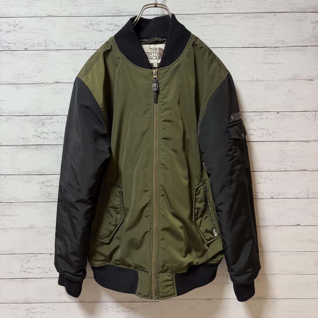 【希少】韓国限定 THE NORTH FACE MA-1ジャケット XL