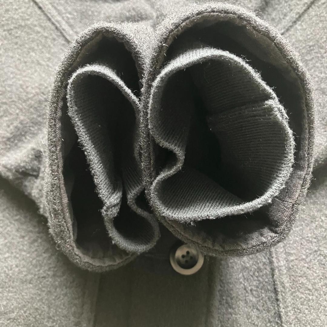 美品 MHL. FELTED WOOL TWILL ジャケット コート ブラック