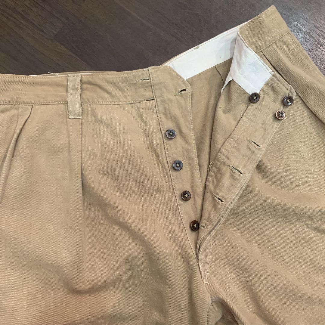 frenchvintage フランス軍　M52 『最初期』ウッドボタン