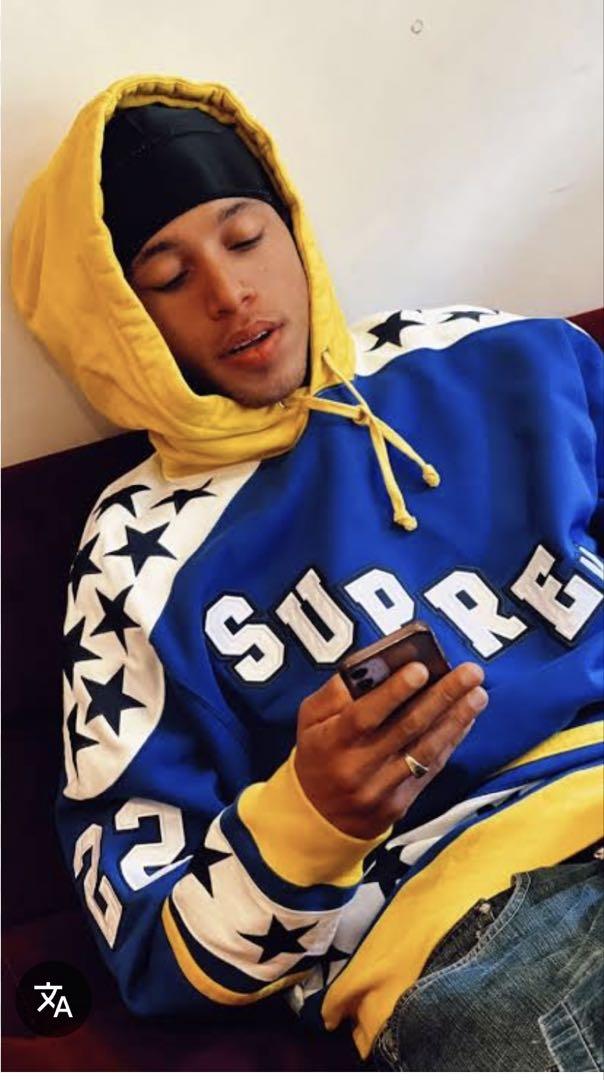 トップス Supreme Hockey Hooded Sweatshirt M