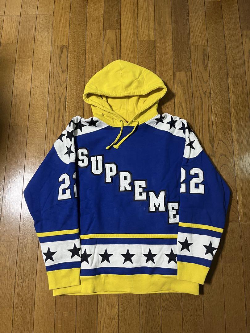 トップス Supreme Hockey Hooded Sweatshirt M