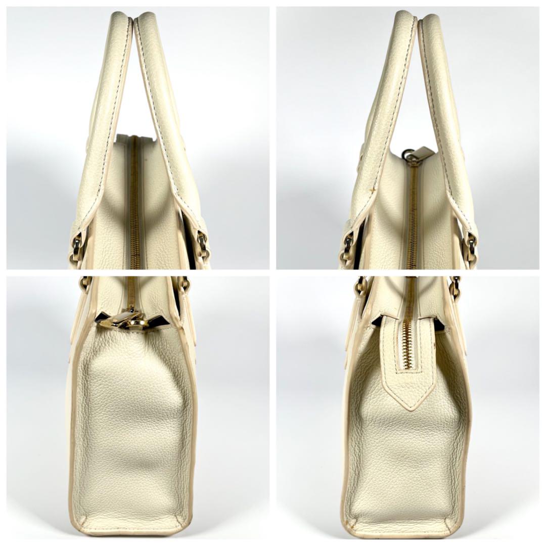沸騰ブラドン FURLA フルラ レザーハンドバッグ ノラ シボ革 NORAH S - メルカリ バッグ