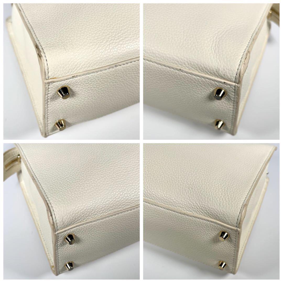 FURLA フルラ レザーハンドバッグ ノラ シボ革 NORAH S - メルカリ