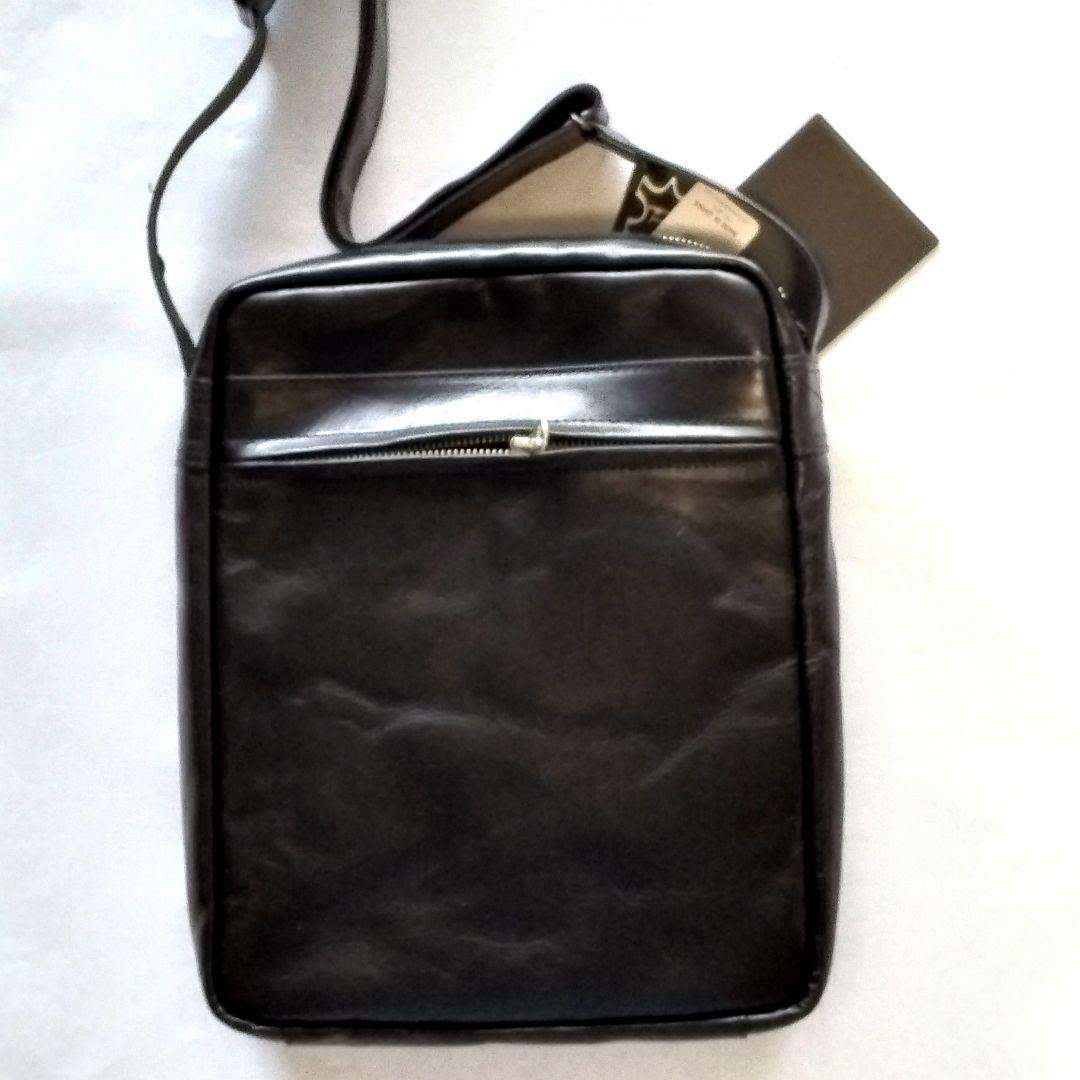 吉田かばん　Square PORTER 牛革縦型ショルダーバッグ　A4サイズ