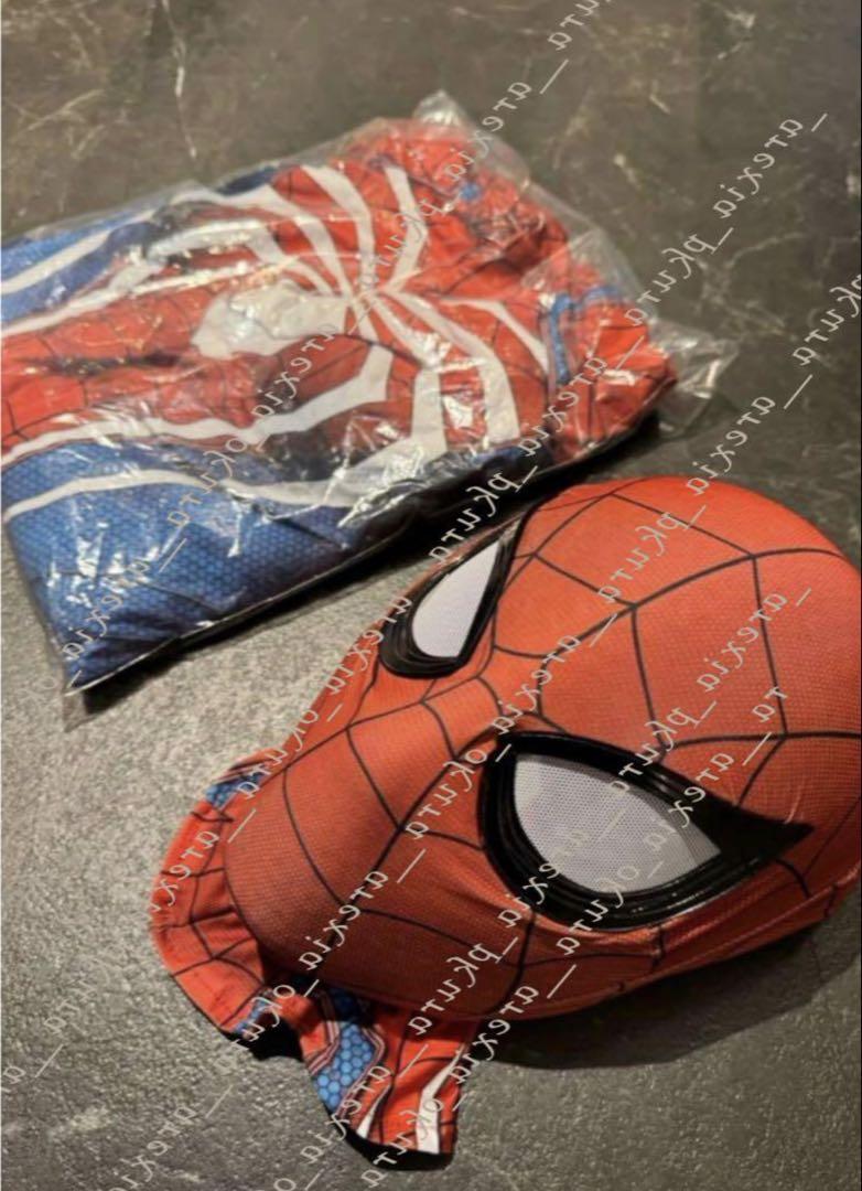 スパイダーマン　スーツ　PS4 正規新品　未使用165cm-178cm コスプレ