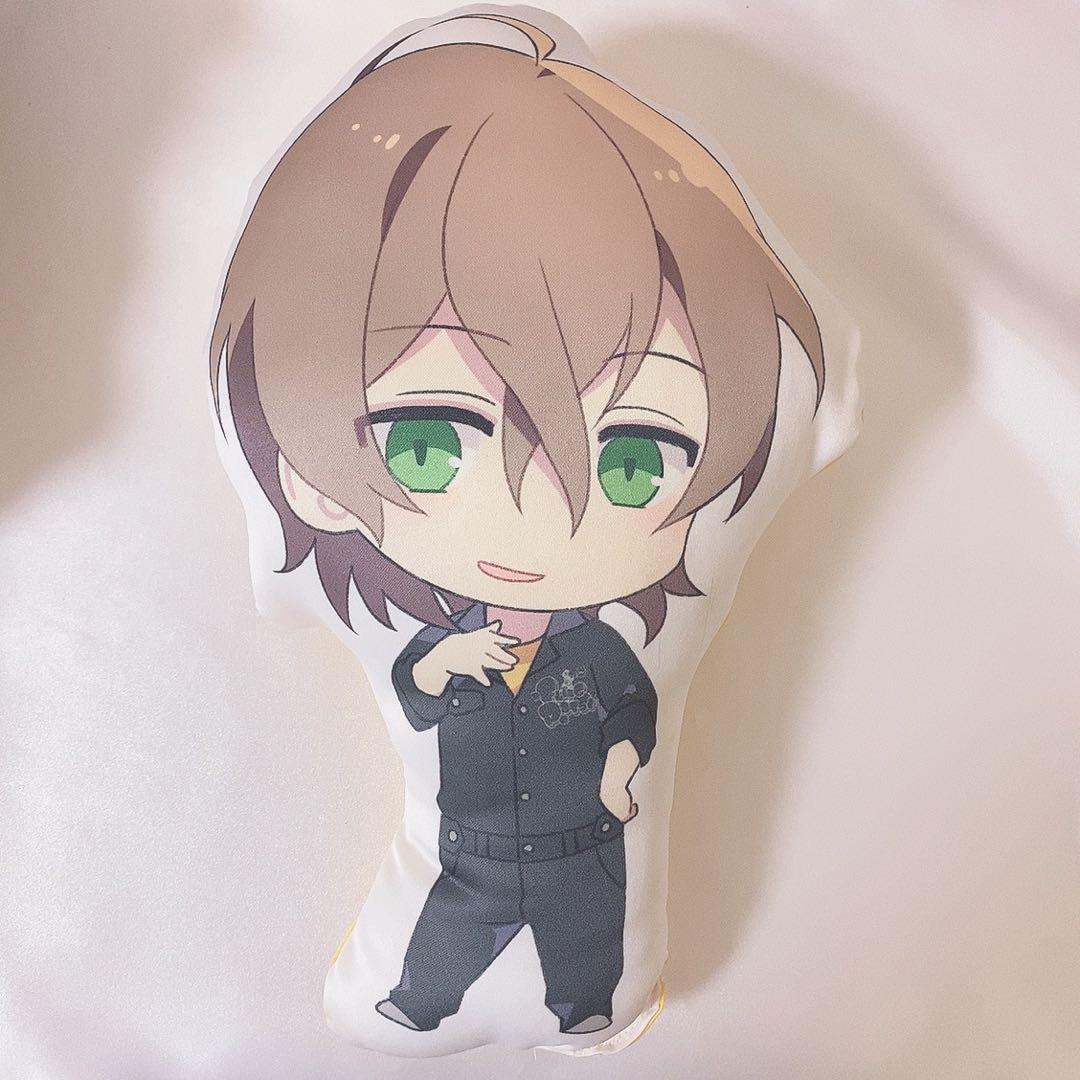 【難アリ】ヒプマイ マルイ ダイカットクッション つなぎ 夢野幻太郎