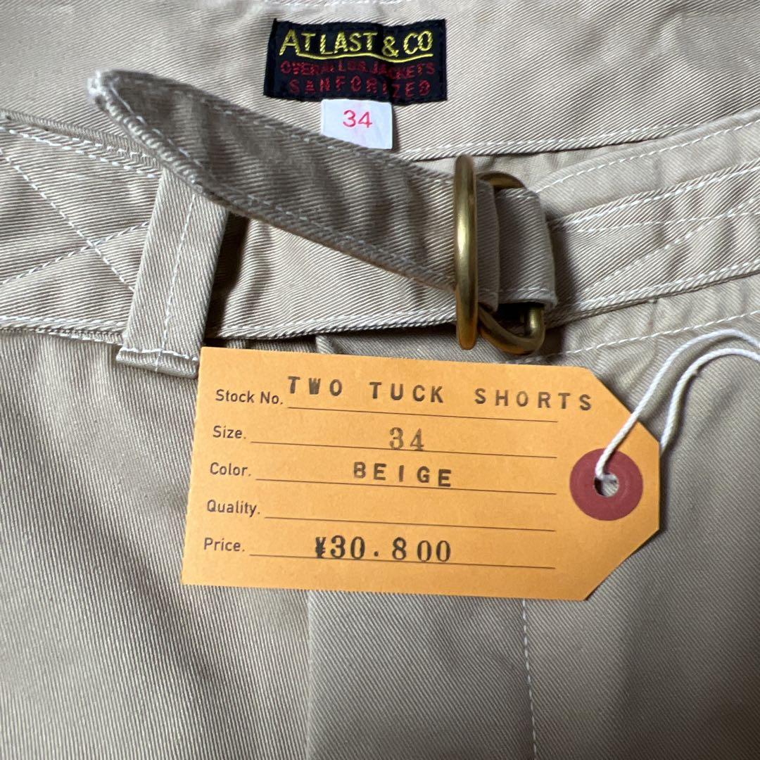 パンツ atlast&co TWOTUCK SHORTS 34