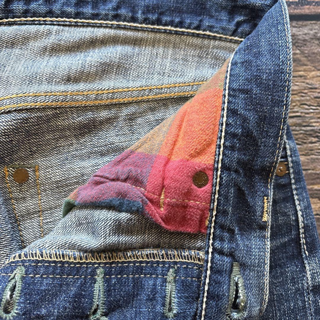 PHERROWS / 421 WWⅡ selvedge denim pants