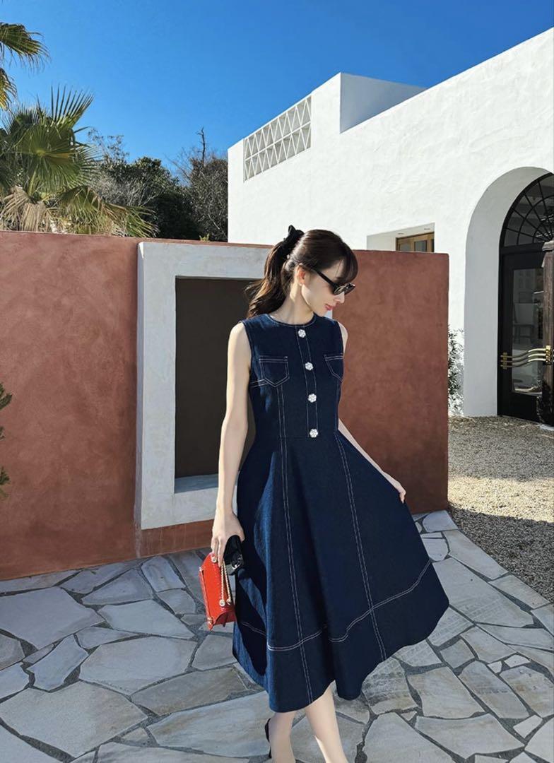 最終価格★ルーディクルム Bijou denim onepiece デニムワンピ
