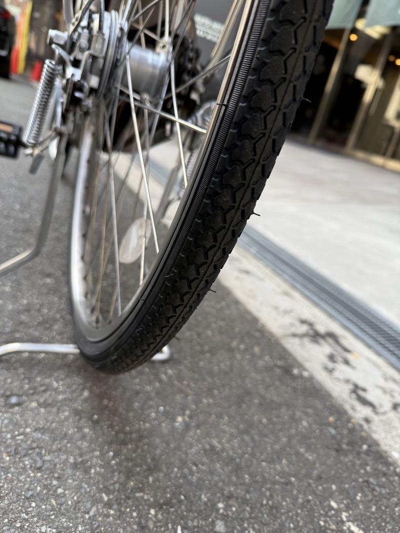 電動アシスト自転車 ブラウン