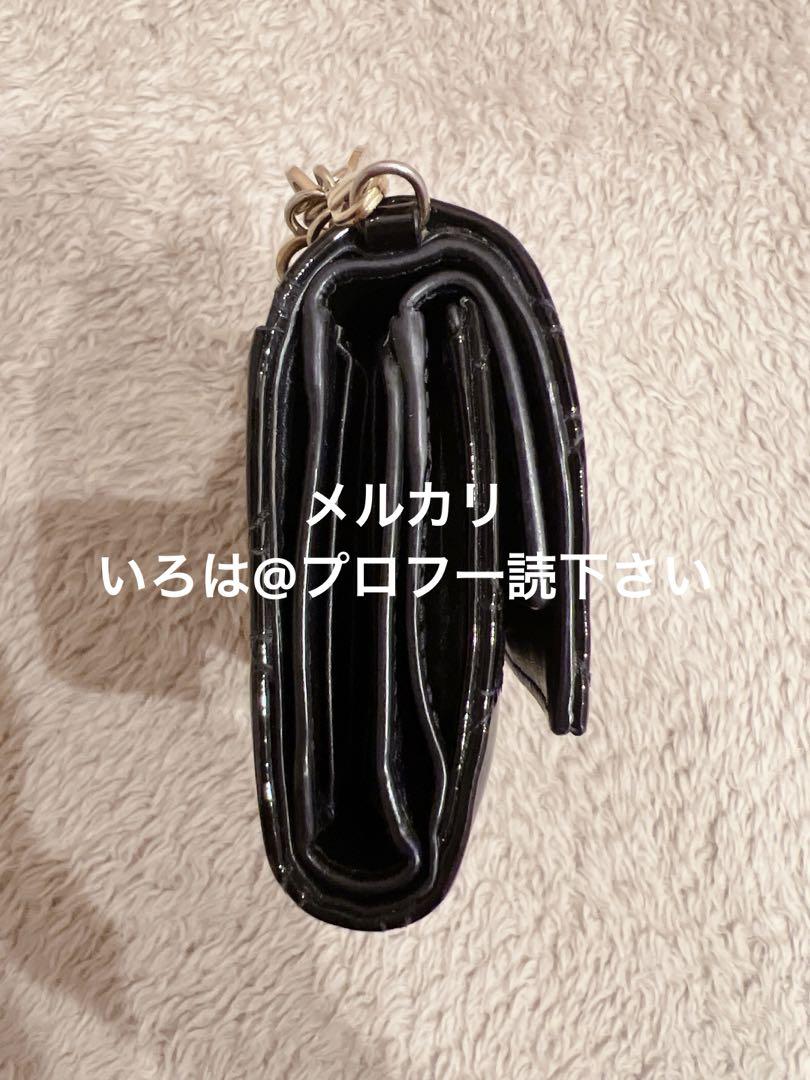 ニ*引様 Dior レディディオール カナージュ ロータスウォレット 折り財布