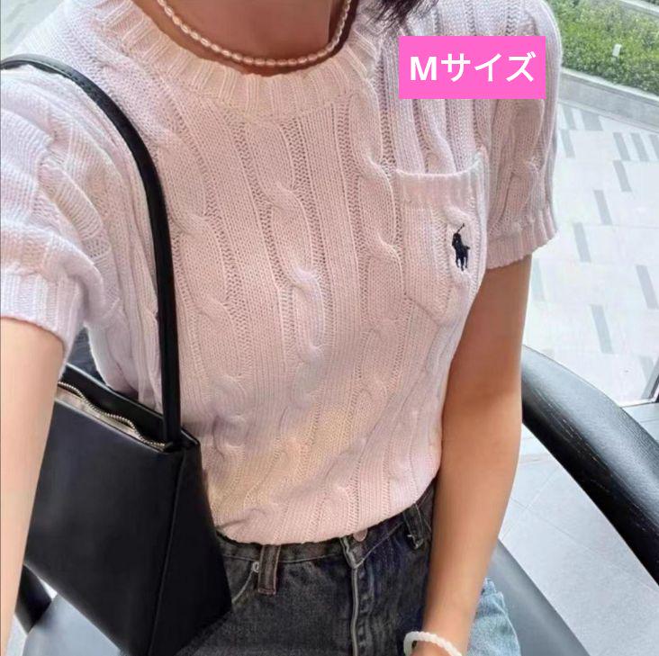 新しいコレクション ラルフローレンコットンケーブルニットサマー