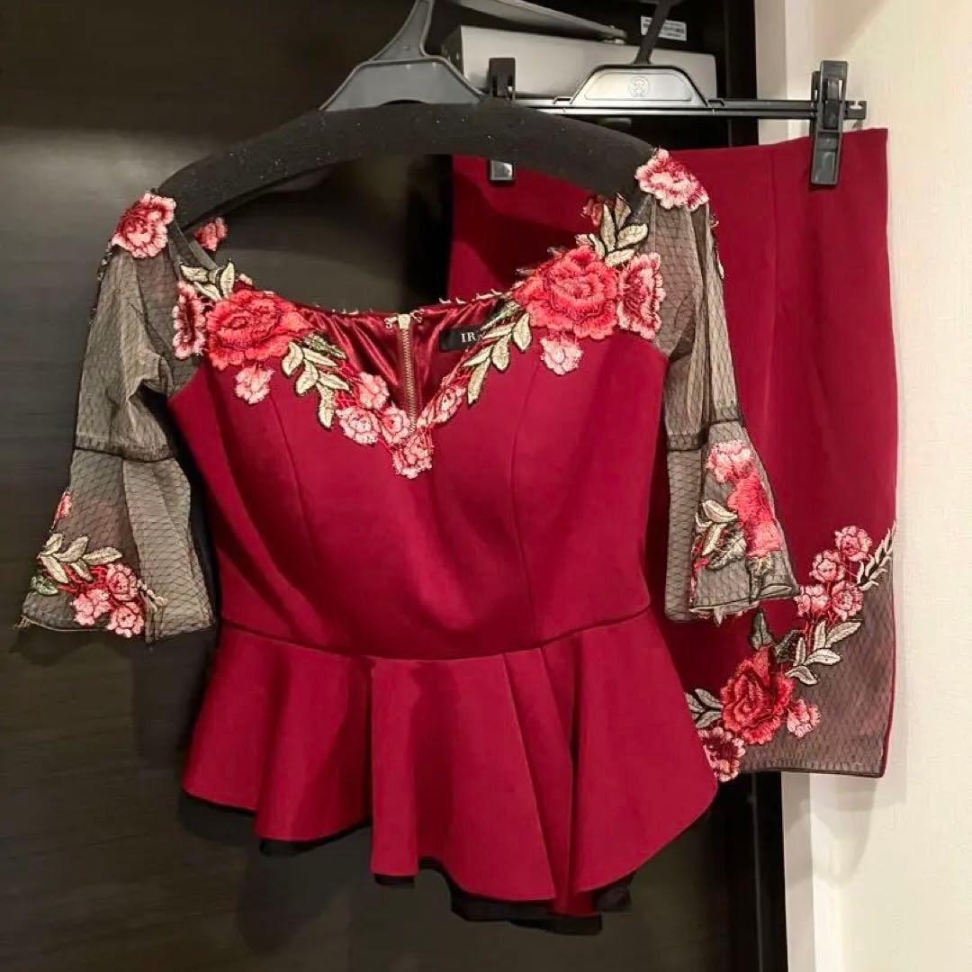 感謝の声続々! irma キャバドレス セットアップ ドレス