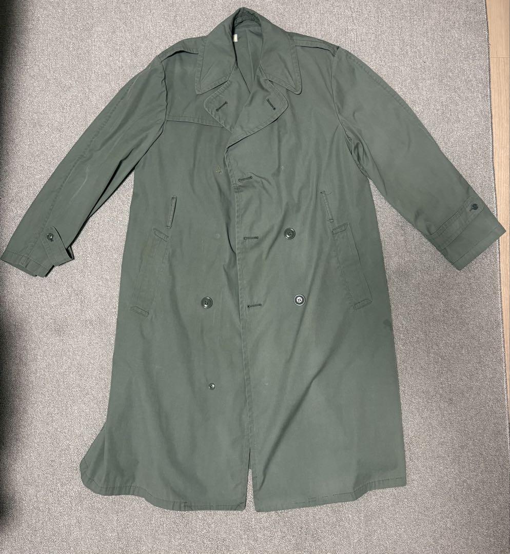 U.S.ARMY 70〜80年 米軍 エポレット付き トレンチコート 38Rジャケット・アウター