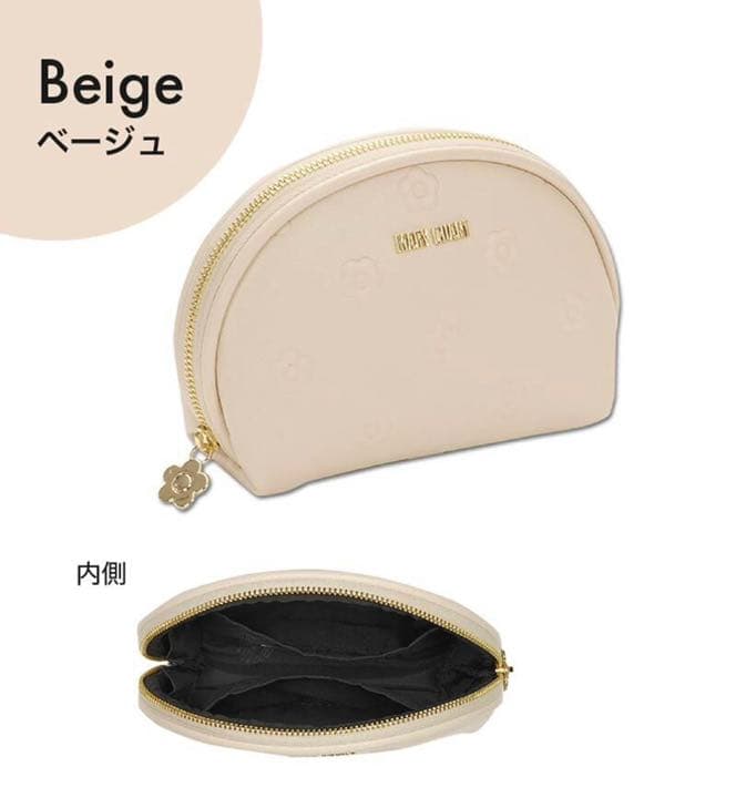 マリークワント ポーチ 花柄 ベージュ 激安商品 マリークワント ポーチ 花柄 ベージュ 激安商品
