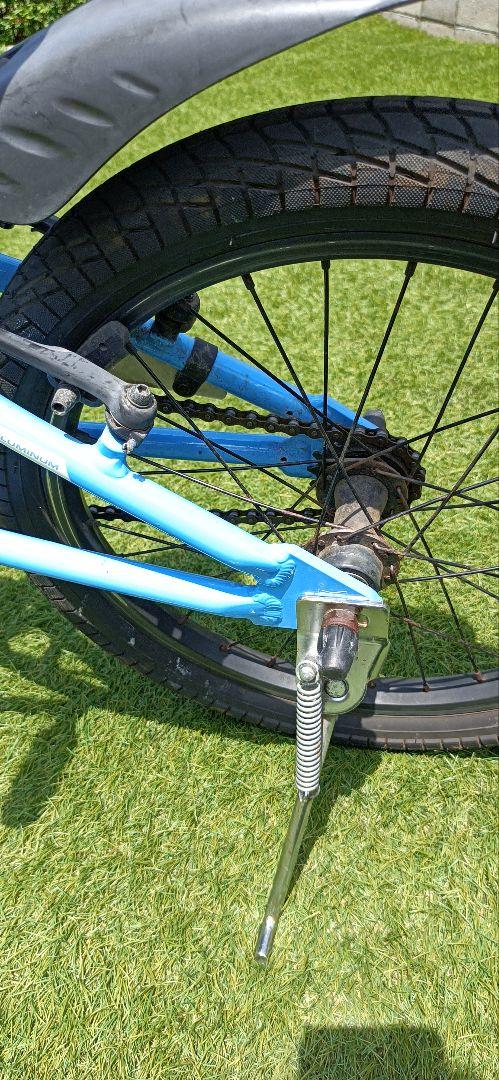 Haro 18インチ スカイブルー　泥除け、スタンド付き