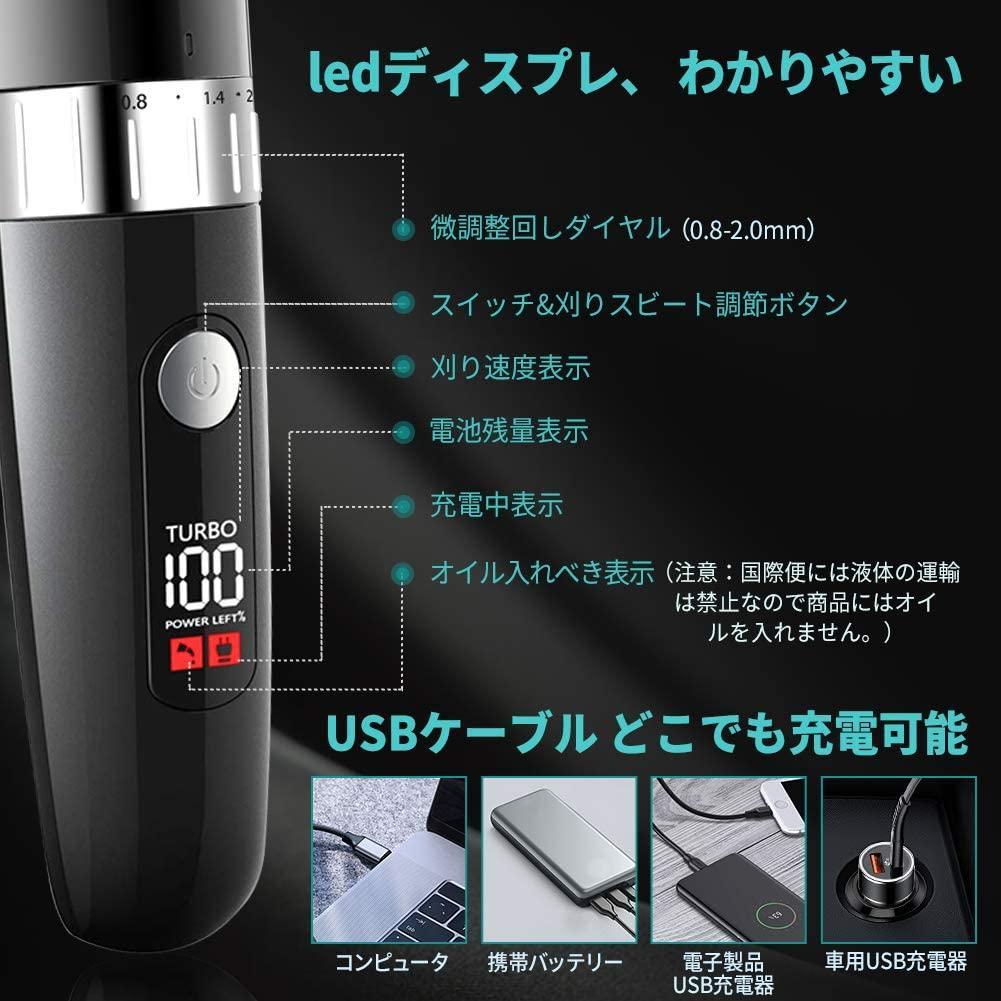 ❤プロ仕様&業務用仕様❣理髪店でも大活躍の本格派 最新万能バリカン JxDL4-m14630668612 ❤高性能 定番HOT