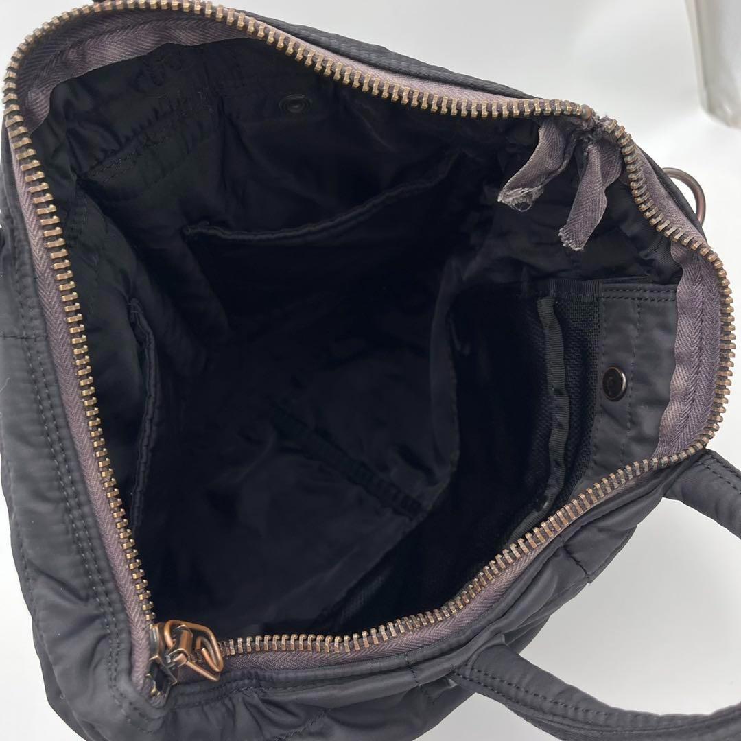 希少 極美品 ポーター マーカウェア 2way ヘルメットバッグ ネイビー A4