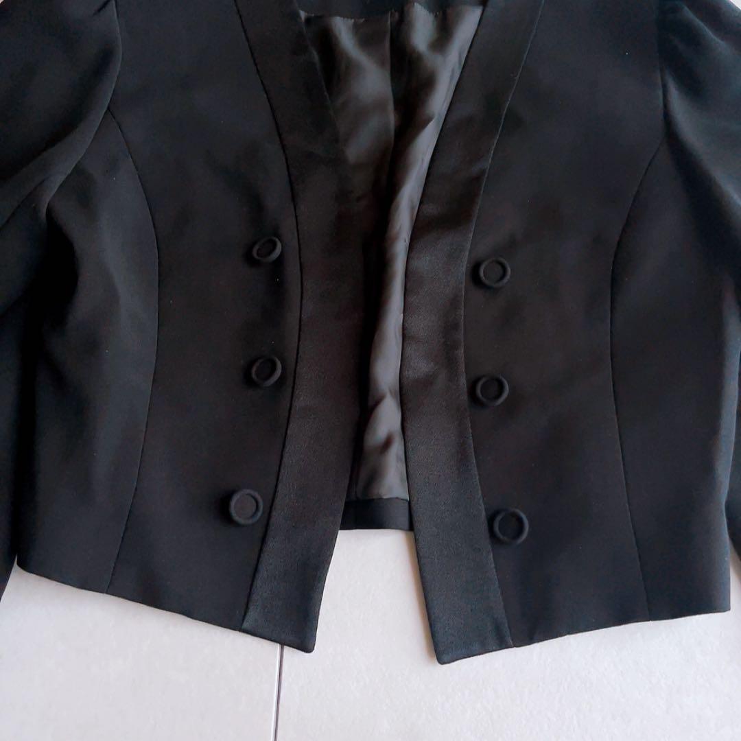 LOVELIASON ブラックフォーマル 喪服　セットアップ　ワンピース　黒M