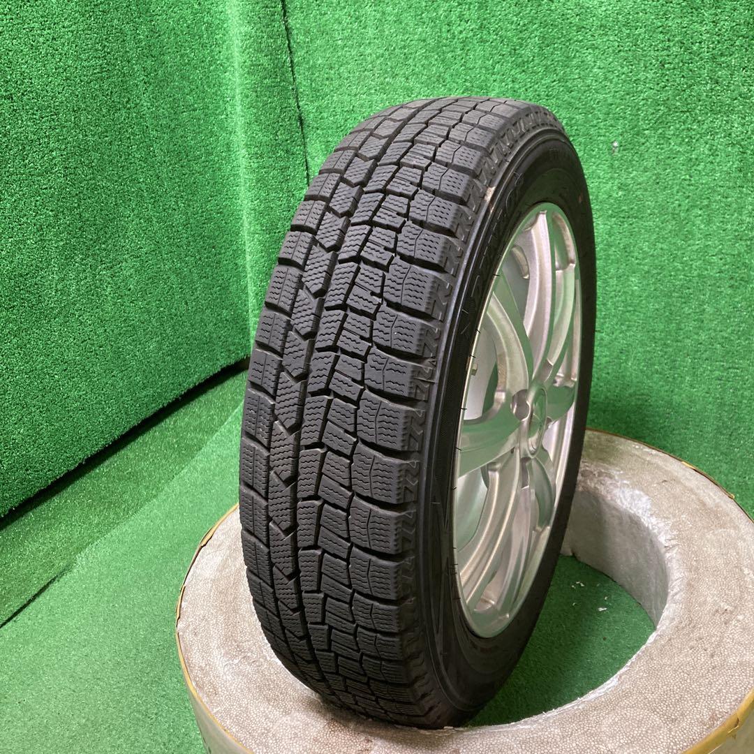DUNLOP 155/65R14 スタッドレスタイヤ、ホイール付き4本！！