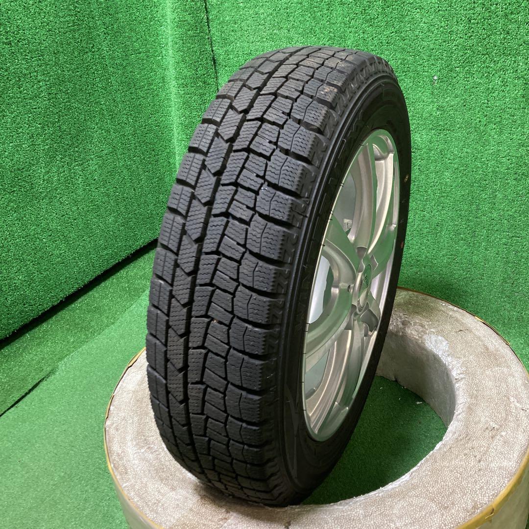 DUNLOP 155/65R14 スタッドレスタイヤ、ホイール付き4本！！