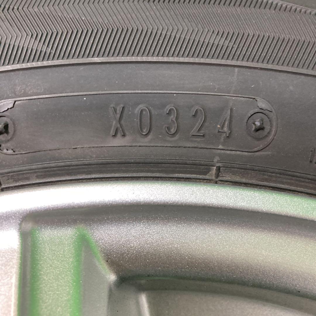 DUNLOP 155/65R14 スタッドレスタイヤ、ホイール付き4本！！