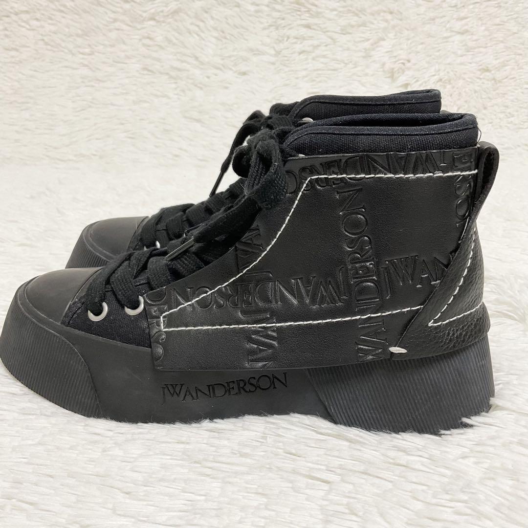 美品✨JW Anderson ハイカットスニーカー 23.5cm - メルカリ