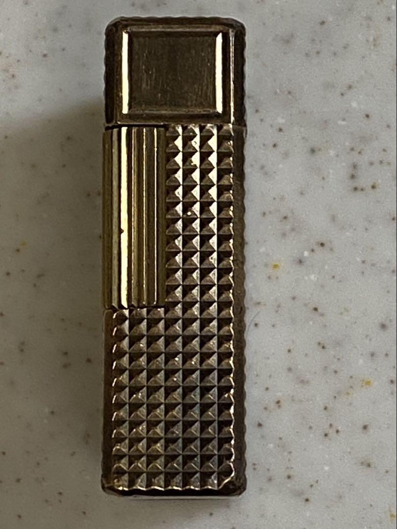 S.T.Dupont エス テー デュポン ガスライター ゴールド