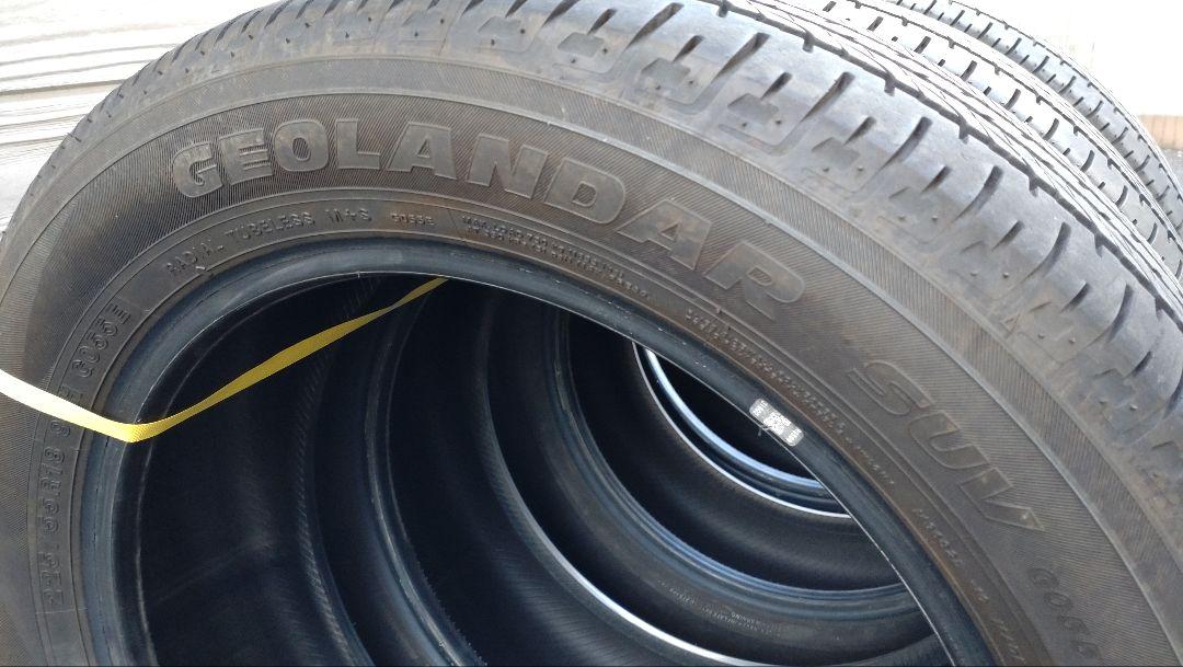 なかたか　GEOLANDAR　suv 225 55 18（4本セット）