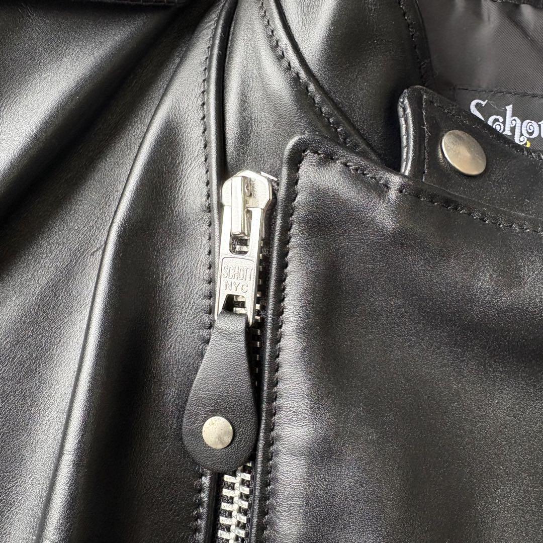 未使用品 Schott 603UST スタンド ワンスターライダースジャケット