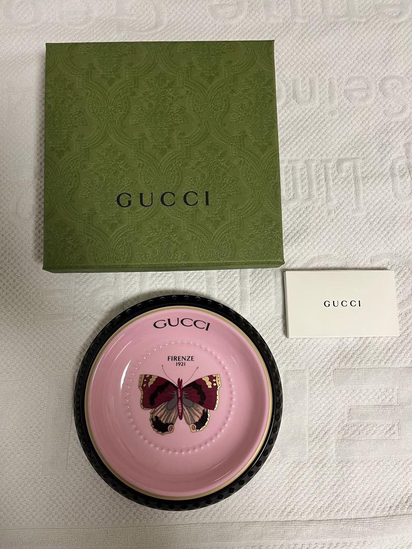 新品未使用!GUCCIアクセサリートレイ お皿 バタフライ 新品未使用!GUCCIアクセサリートレイ お皿 バタフライ