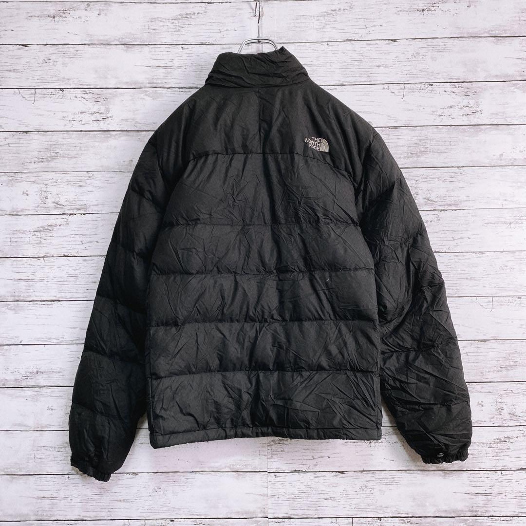 r0028 THE NORTH FACE ブラック ダウンジャケット M