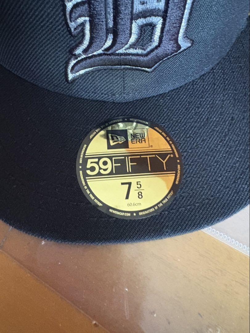 New Era ブラック 7 5/8 SOSHI×MFC デトロイト タイガース