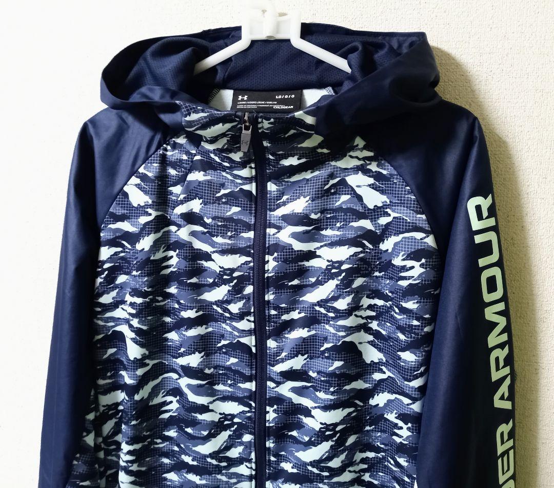 【UNDER ARMOR】ハイブリッドフルジップジャケットSize【L】
