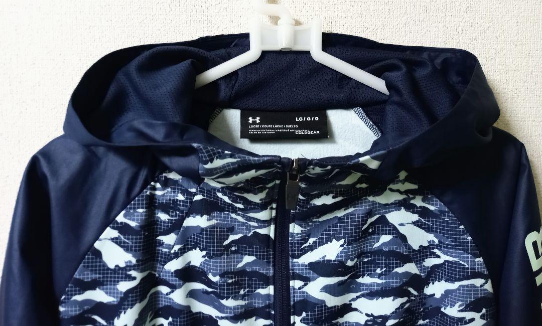 【UNDER ARMOR】ハイブリッドフルジップジャケットSize【L】