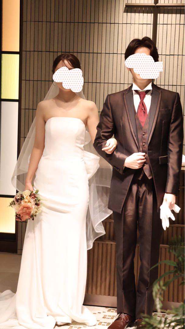 7万円→お値下げ！ソフトマーメイドドレス　ノバレーゼデザイン風 ノバレーゼデザイン風 7万円→お値下げ！ソフトマーメイドドレス 明