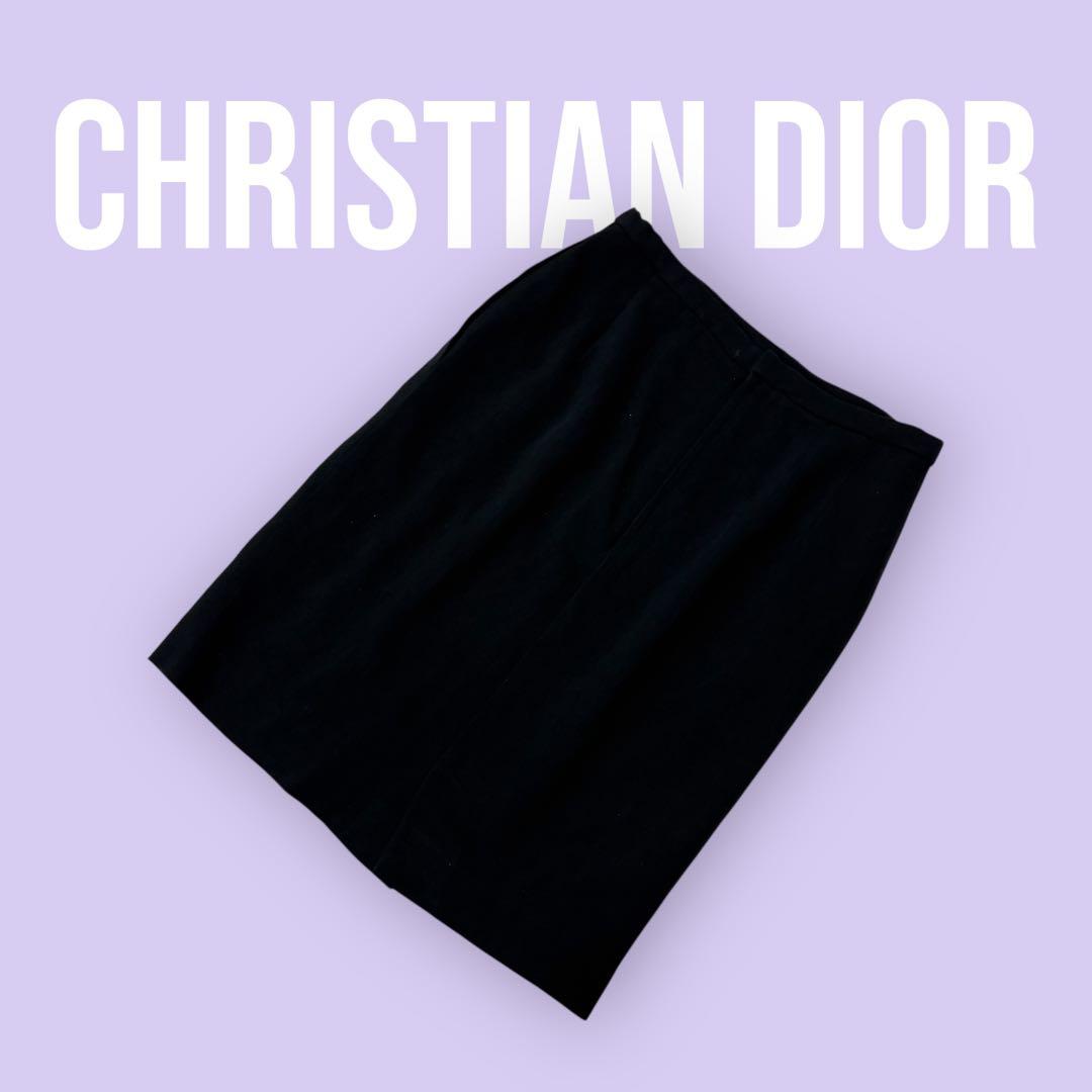 セールChristian Dior ブラックタイトスカート 36 セールChristian Dior ブラックタイトスカート 36 Christian Dior