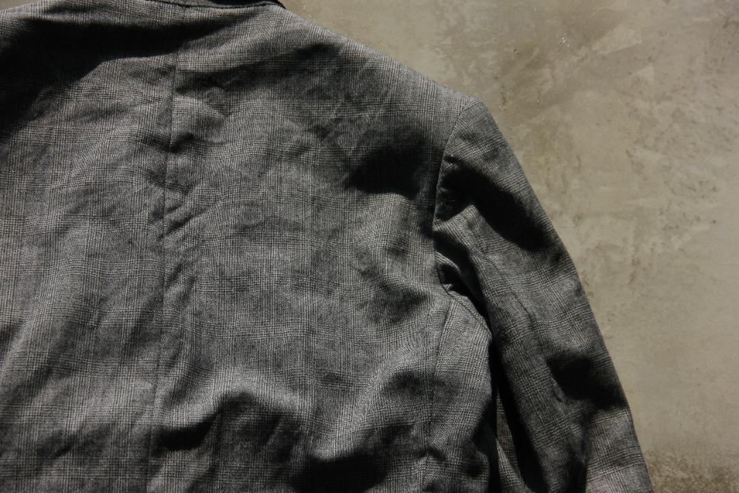 ジャケット・アウター 90s Y'sformen 2B check jacket oversize