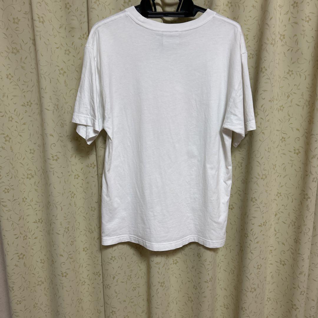 adidas グラフィックTシャツ ホワイト/オレンジ - メルカリ
