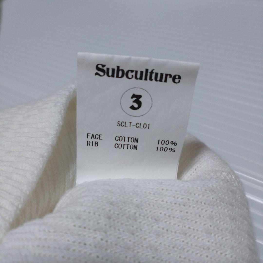 トップス SUBCULTURE SC THERMAL LONGSLEEVE T-SHIRT