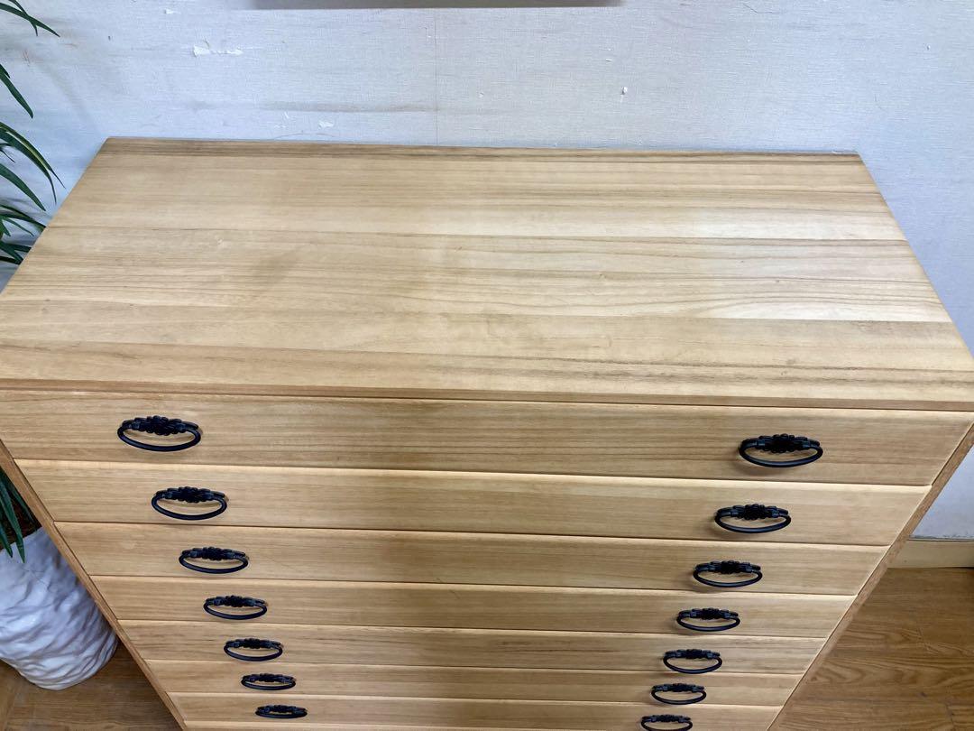 メイ様専用☆管161☆総桐箪笥☆レトロ☆和箪笥☆着物箪笥☆8段
