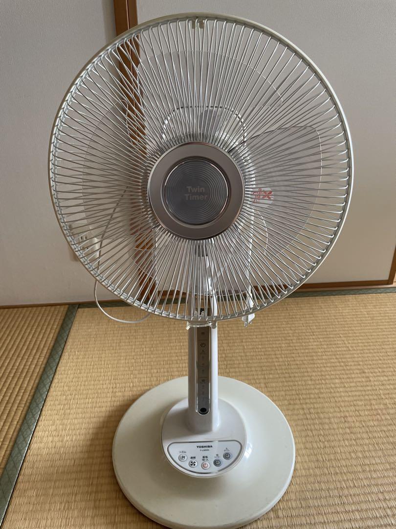 新品未使用品　TOSHIBA 扇風機　F-LM55X ☆ TOSHIBA 東芝 扇風機 F-LM55X 中古品 リモコン付き ☆ - メルカリ