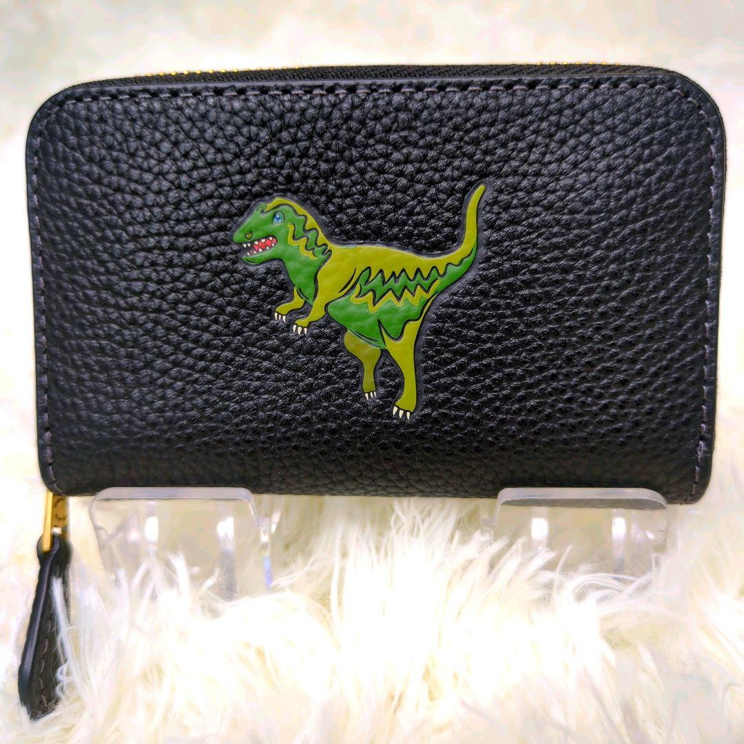 名作 コーチ 日本限定 未使用] coach 恐竜 コインケース レキシー iPhoneアクセサリー