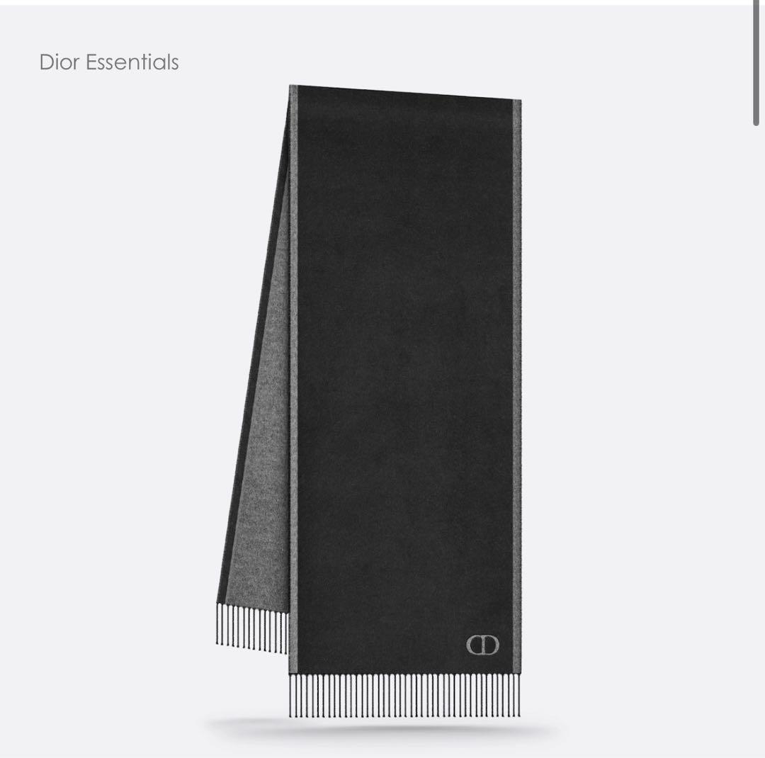 ☆リバーシブル☆【DIOR】CD ICON ダブルフェース スカーフ Dior メンズ CD ICON ダブルフェース スカーフ