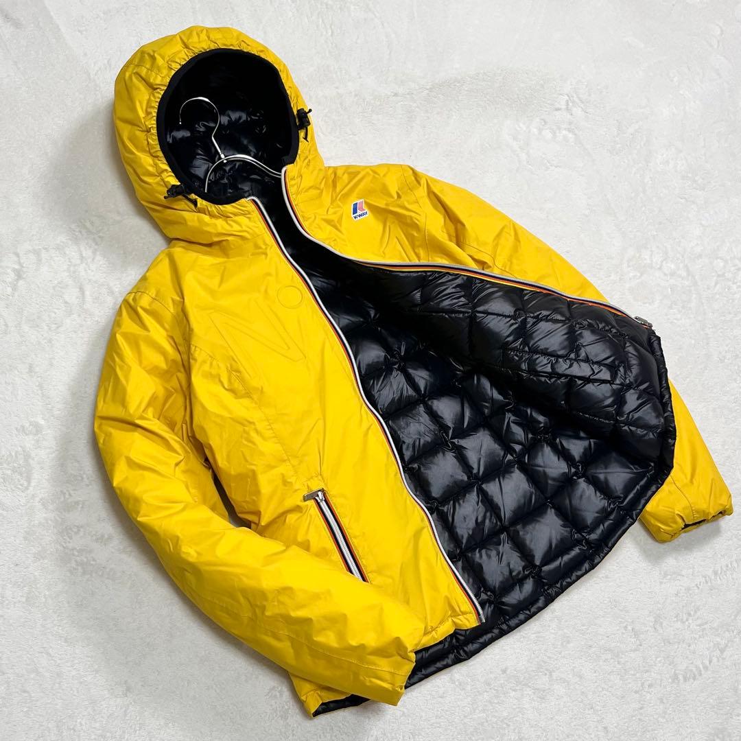 N°21× K-WAY 別注 リバーシブル ダウンジャケット イタリア製L・N°21