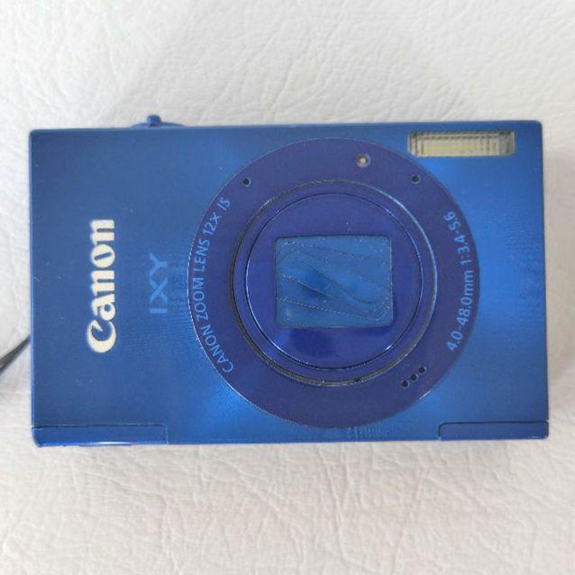 動作確認/充電器付] Canon IXY3 ブルー キャノン 青 - メルカリ