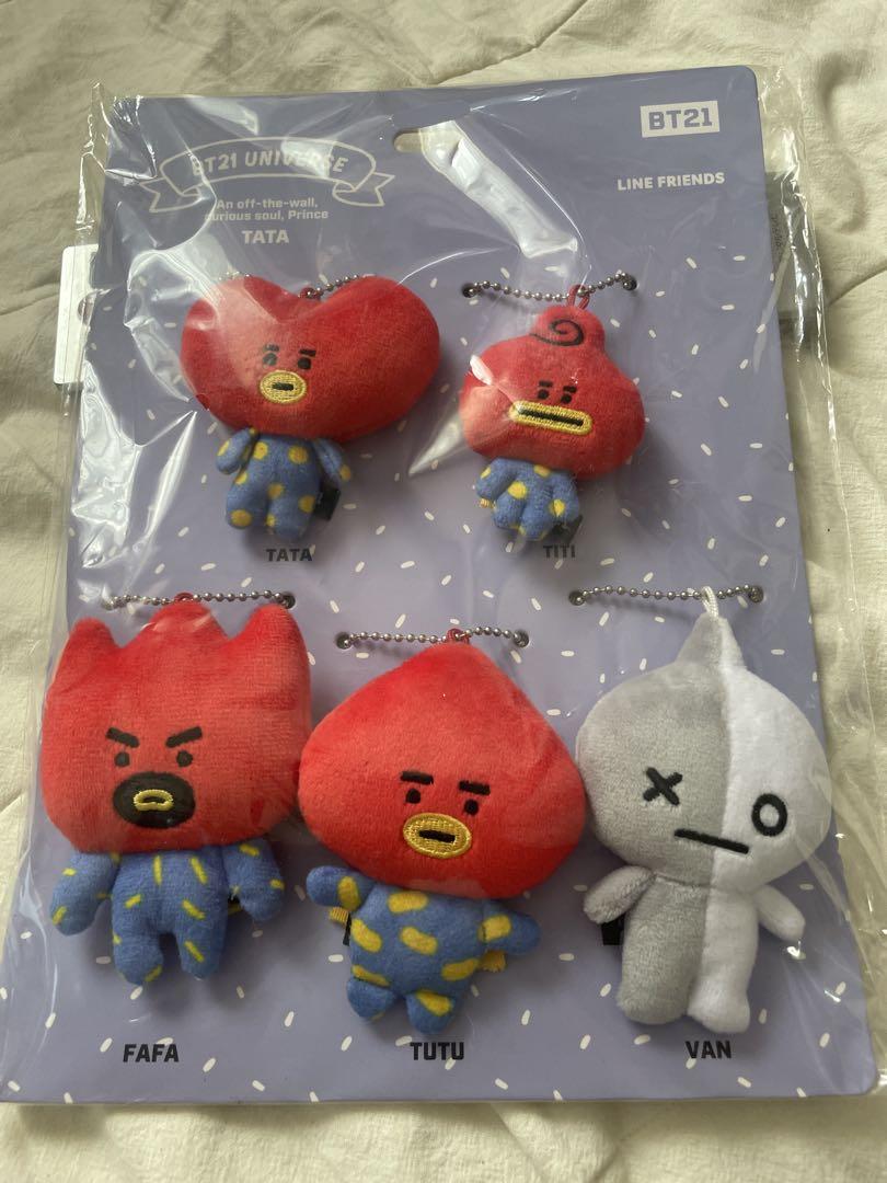 BT21 ファミリーマスコット タタ TATA