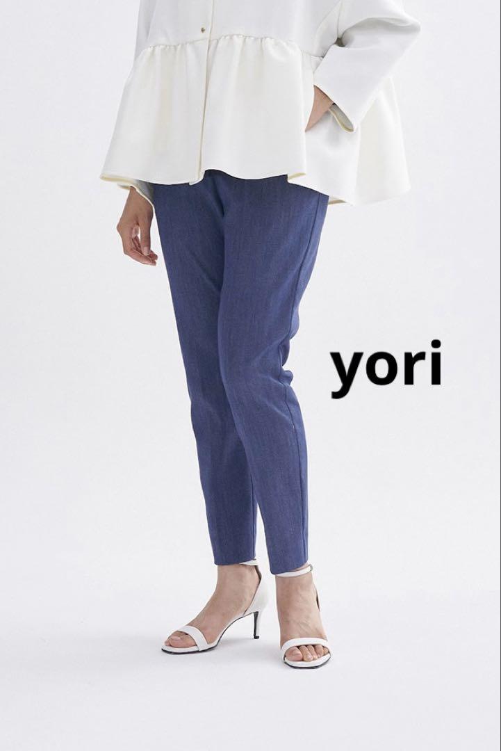 デニムライクスティックパンツ　yori